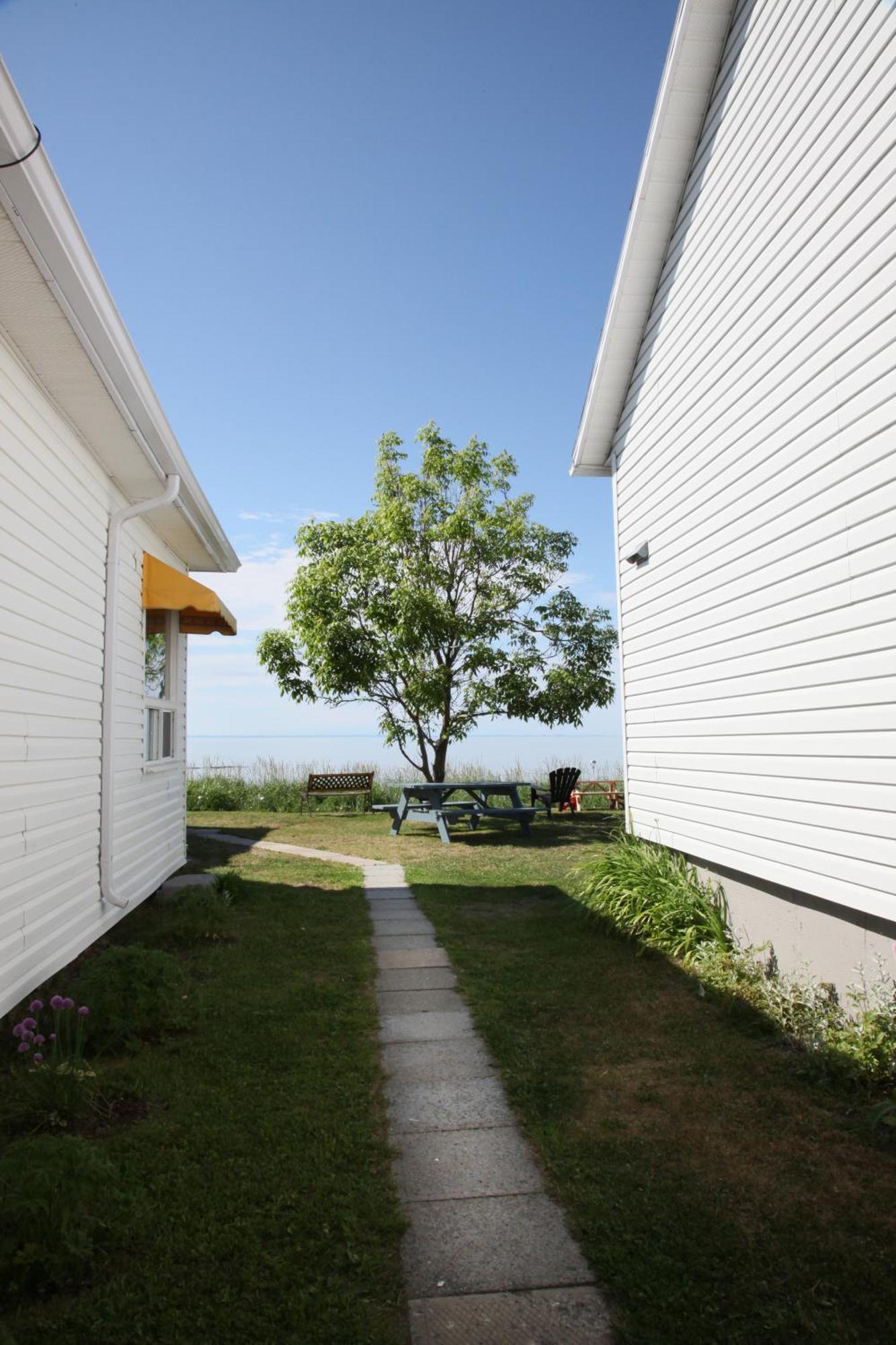 Motel Appartements Le Saint-Patrick Sainte-Flavie Esterno foto